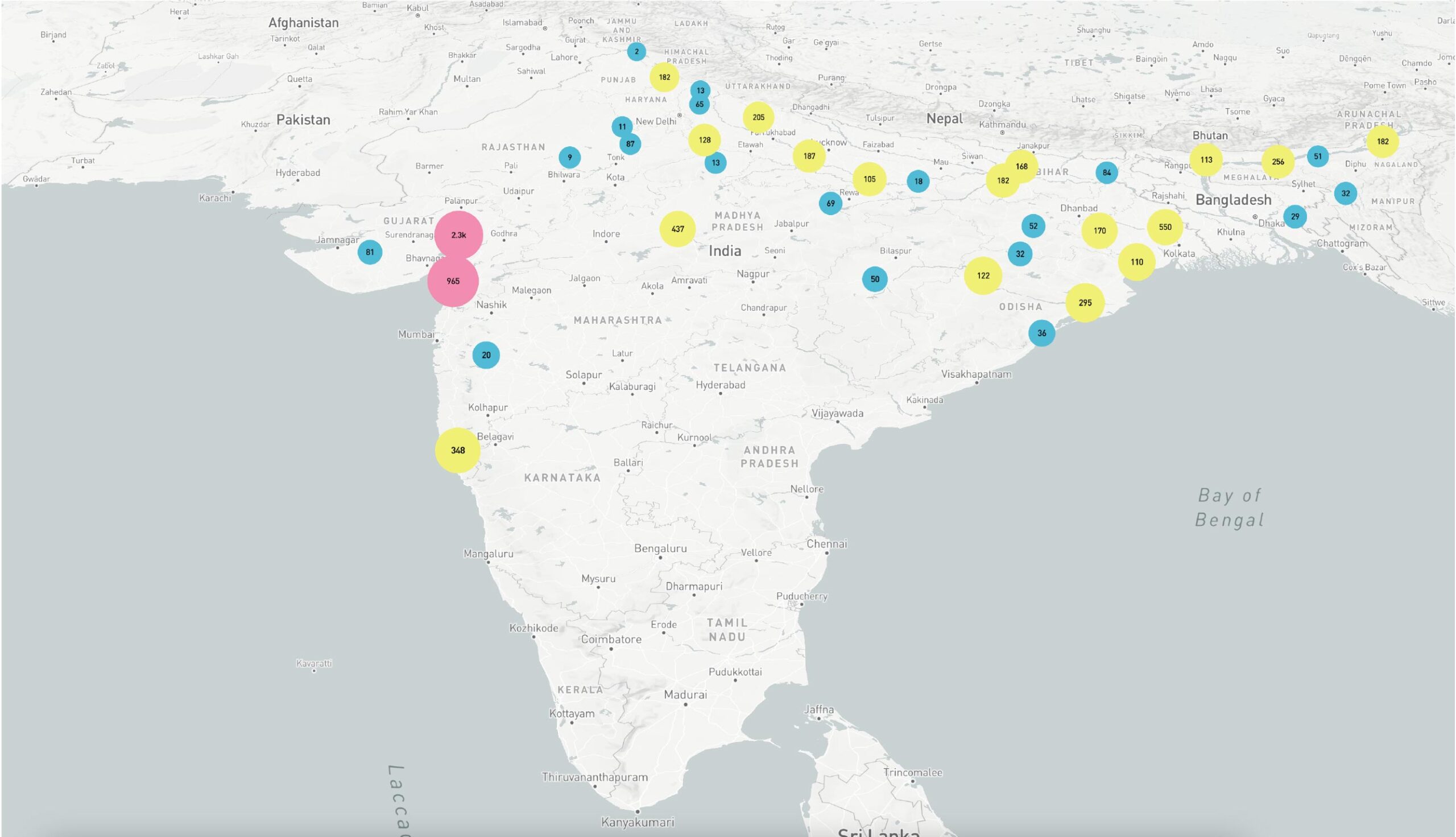 OOHAudit services across the length and breadth of the country